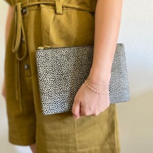 Madewell Leather Clutch